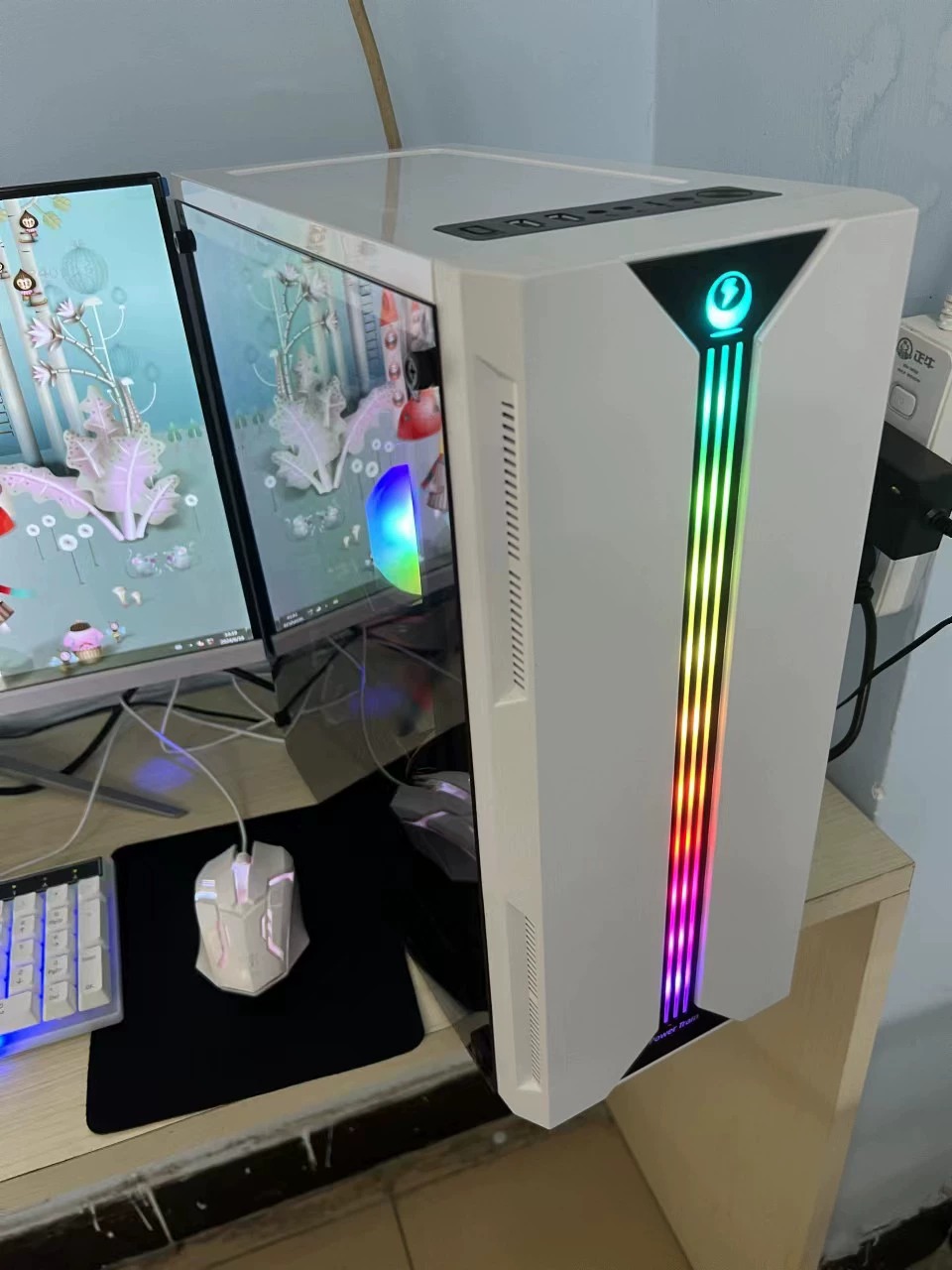 用了半年 120万分16g台式电脑主机 台式电脑全套 直播